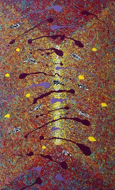 "Permission to play", painting by Donna White