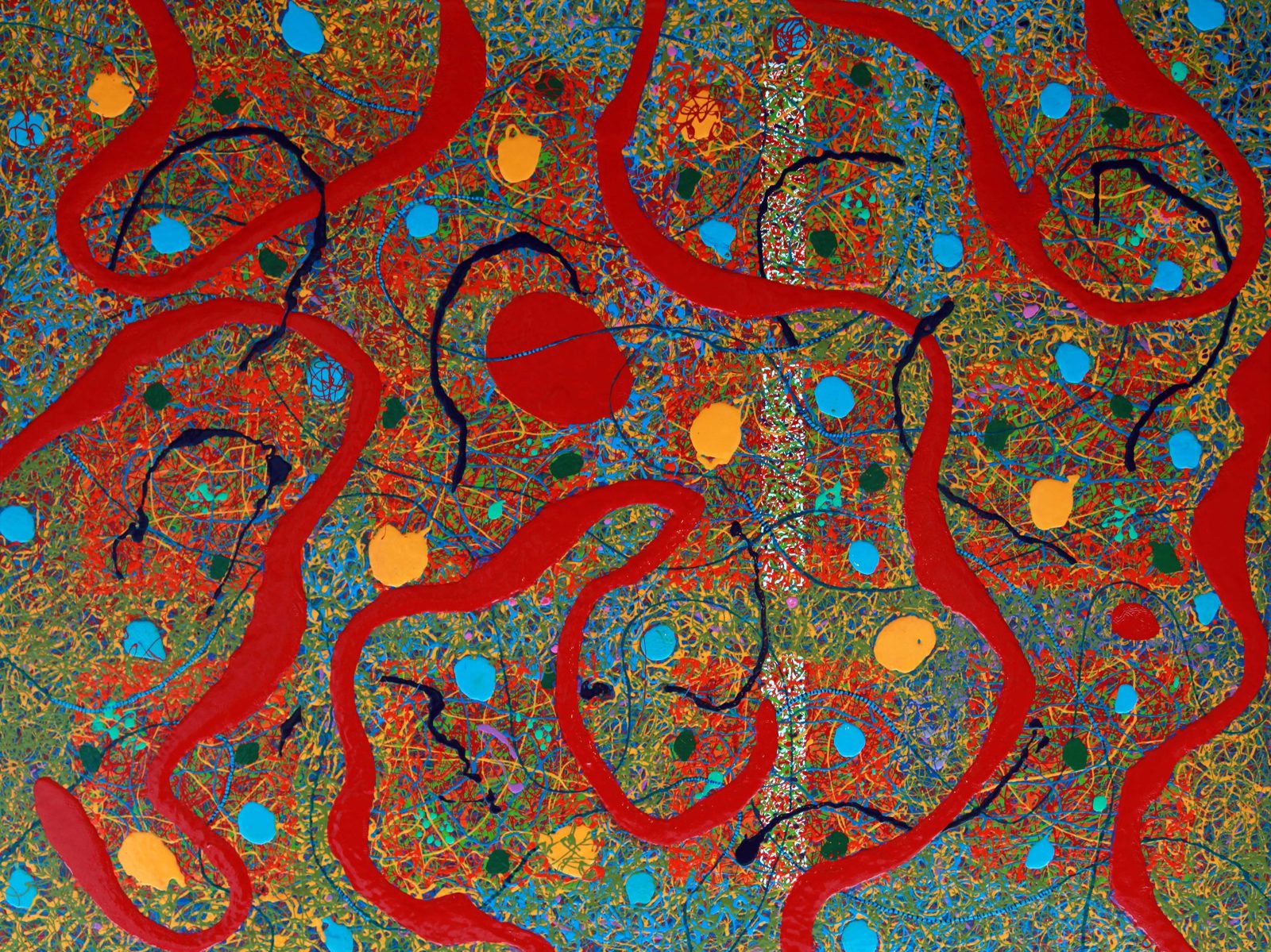 Fiesta shown on a living room wall