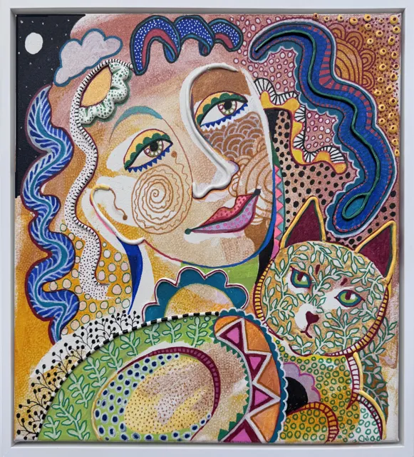 "Daydream", painting by Donna White
