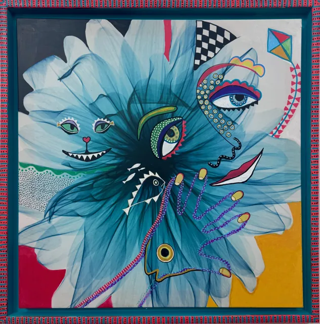 "Alice", painting by Donna White