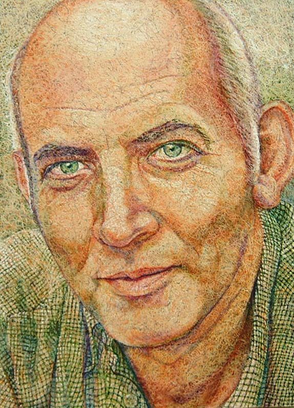 Peter shown on a living room wall