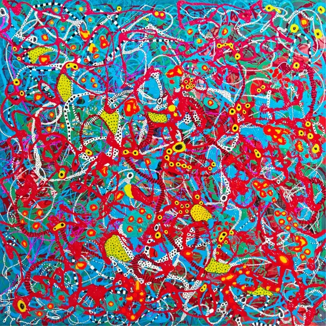 Untitled painting by Donna White