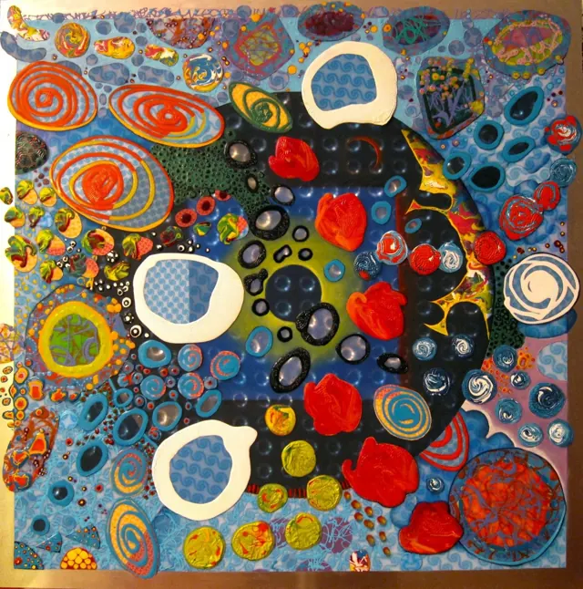 "Evocation", painting by Donna White