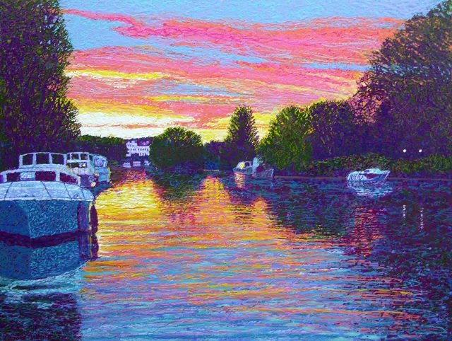 "Henley", painting by Donna White