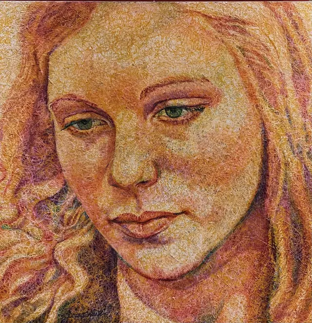 "Karen", painting by Donna White