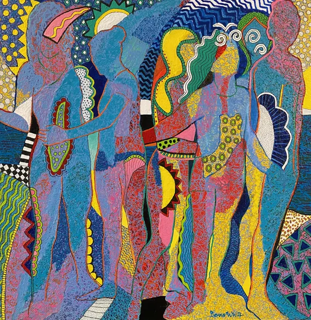 Untitled painting by Donna White