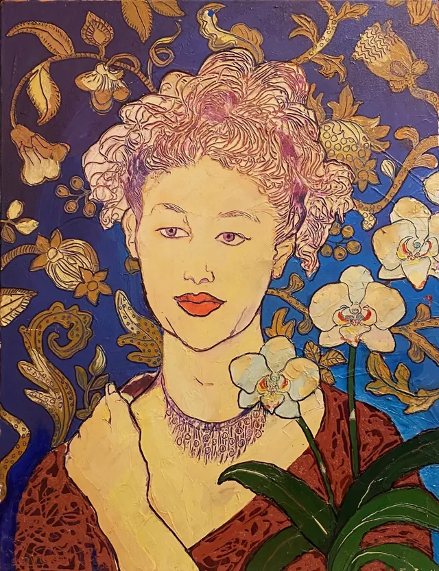 Untitled painting by Donna White