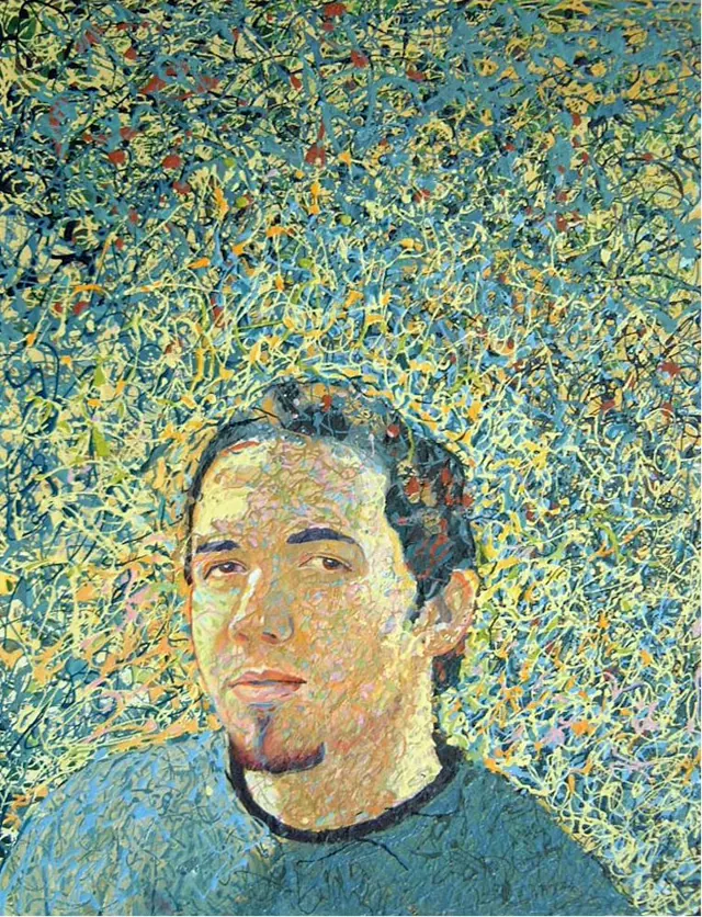 "Jason", painting by Donna White