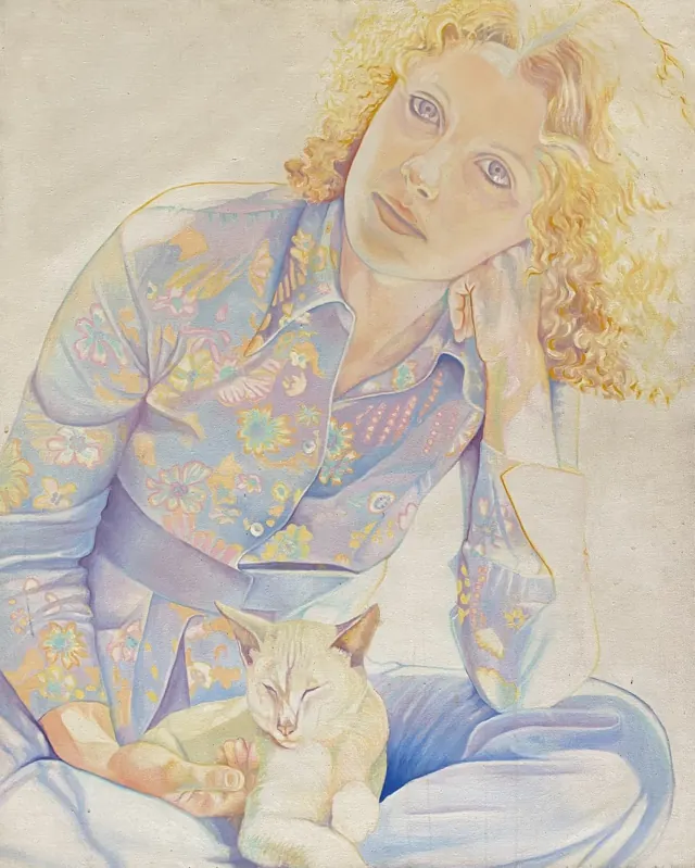 "Jeannie", painting by Donna White