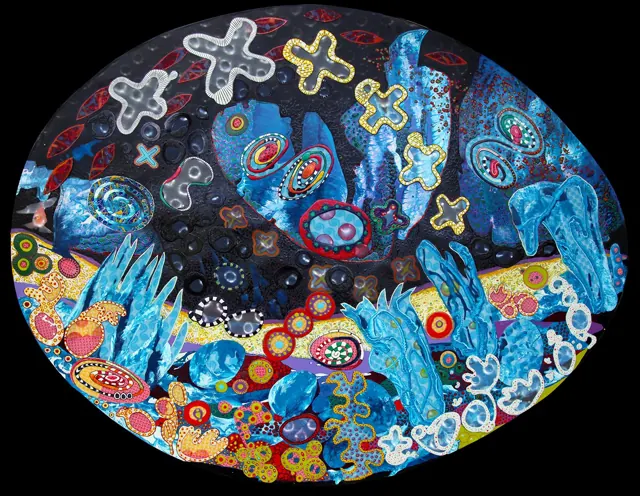 Untitled painting by Donna White