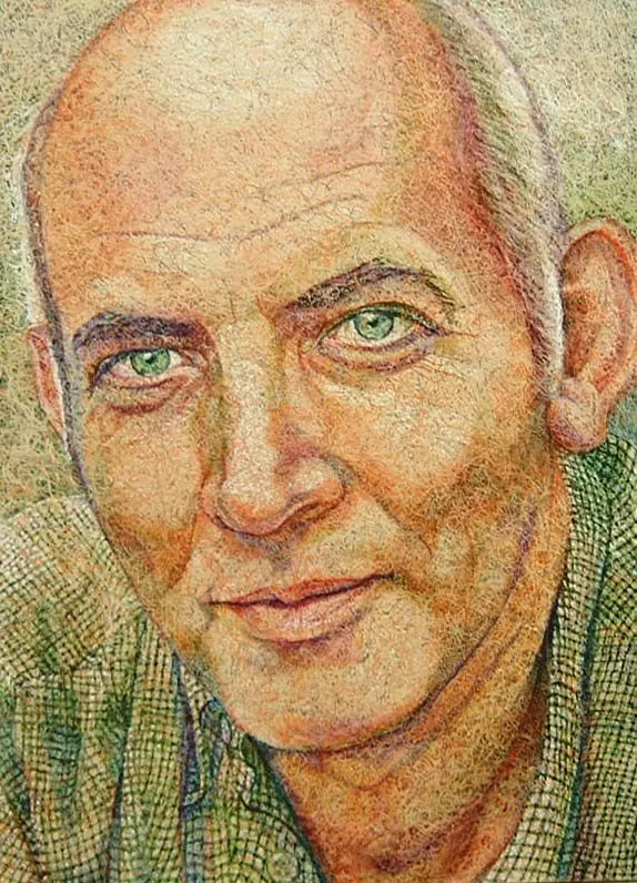 "Peter", painting by Donna White