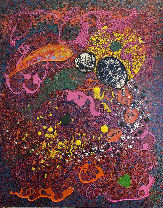 "Predilection", painting by Donna White