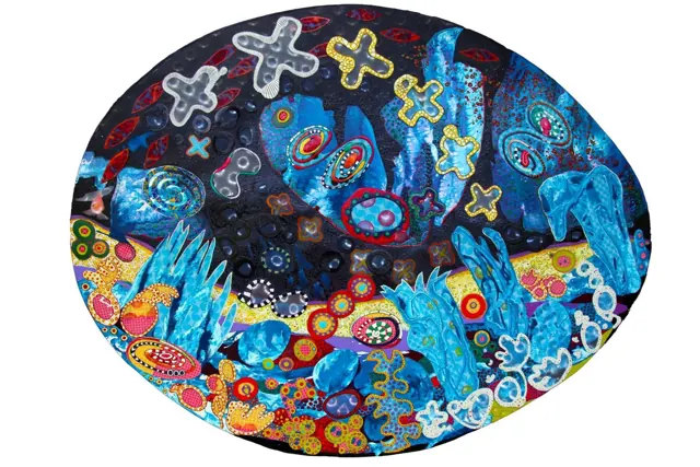 "More things in heaven and earth, Horatio", painting by Donna White