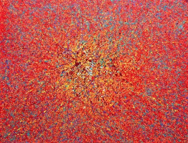 "Refusing to go quietly", painting by Donna White