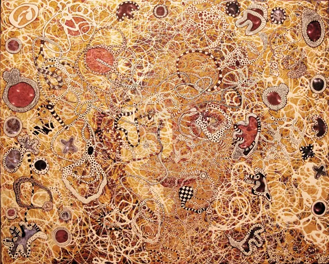 "The persistence of memory", painting by Donna White